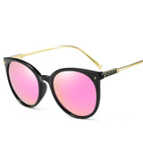 TIYVAS Cat Eye Vintage Sunglasses