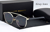 HAZY BEAUTY Pilot Vintage Sunglasses